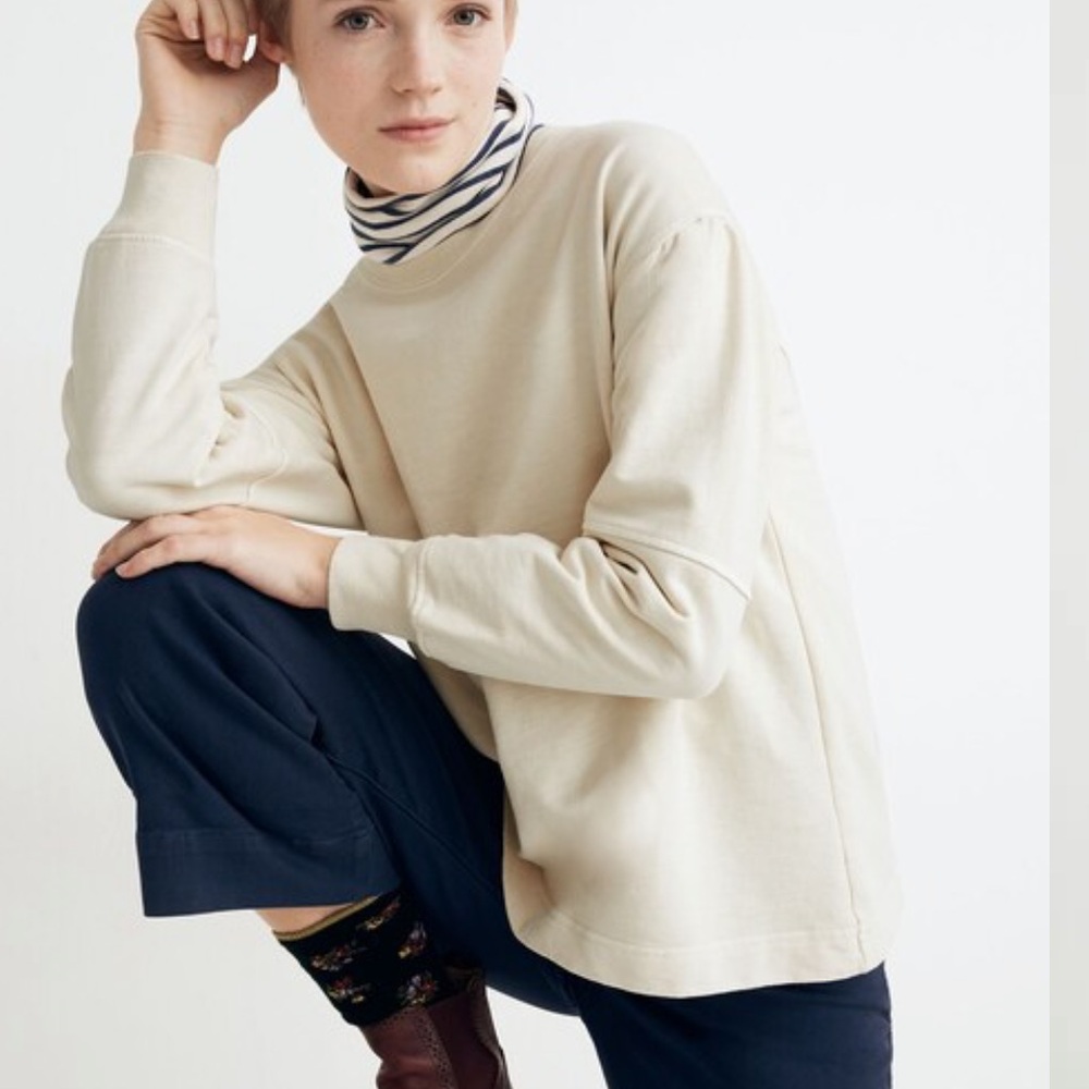 Rivet &thread Madewell, small batch sweatshirt extra small, oversized
